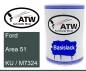 Preview: Ford, Area 51, KU / M7324: 500ml Lackdose, von ATW Autoteile West.